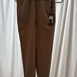 CHARLIE B Tan Joggers